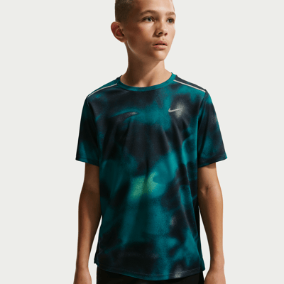 Nike Miler Dri-FIT Shirt "Blue Eclipse" | Kinder | Laufen | 01 | SPORTSHOWROOM