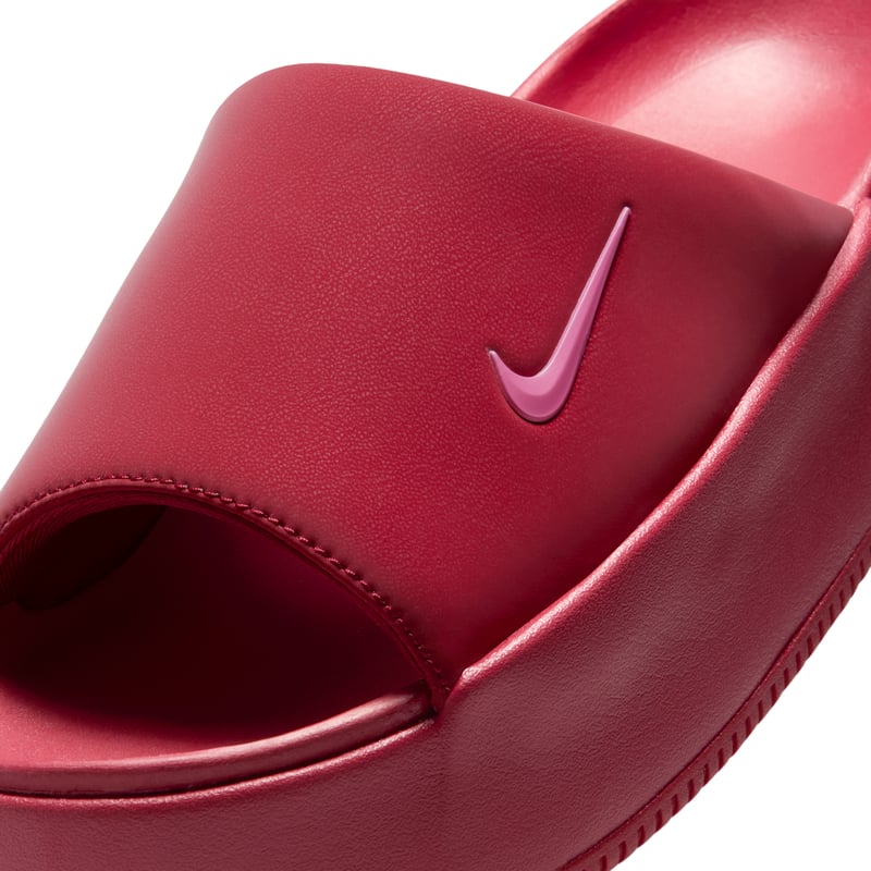 Nike Calm Elevation Slide sneakers "Team Crimson & Peony" | Dames | Sportstyle | 06 | SPORTSHOWROOM