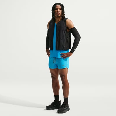 Short Nike Fast Dri-FIT 3" Brief-Lined "Light Current Blue" | Homme | Course à pied | 01 | SPORTSHOWROOM