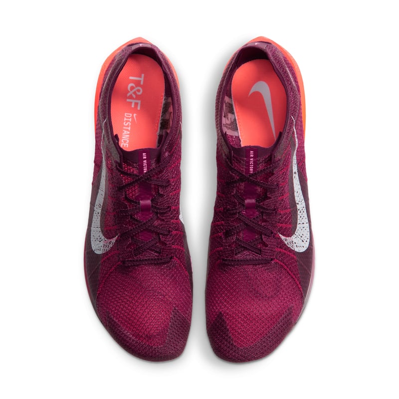 Nike Victory 2 Leichtathletik-Spikes "Bordeaux & Bright Crimson" | Herren | Leichtathletik | 04 | SPORTSHOWROOM