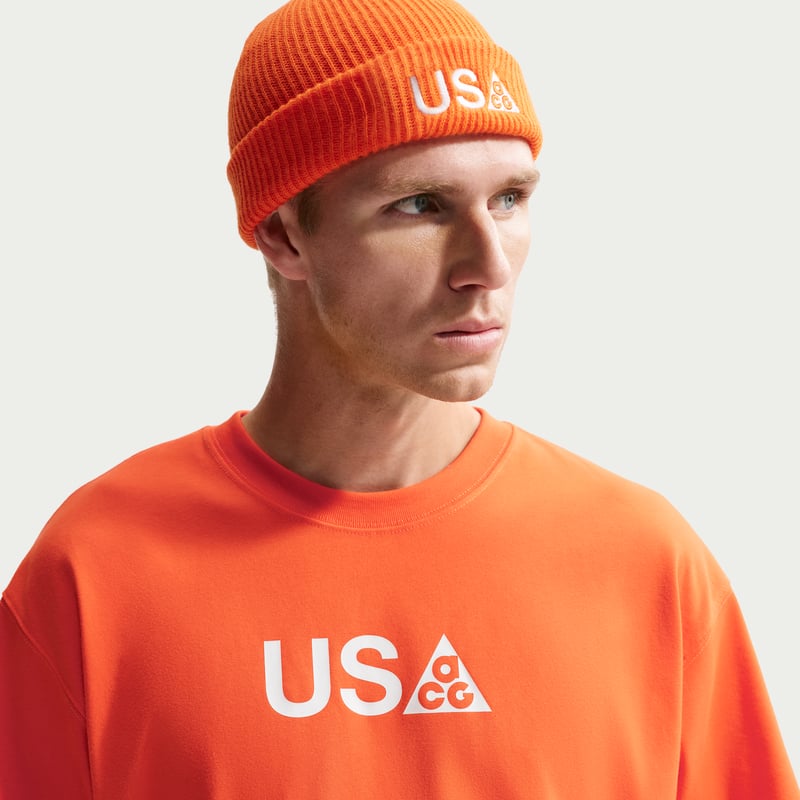 Nike ACG x Team USA Dri-FIT Shirt "Safety Orange" | Men | | 02 | SPORTSHOWROOM