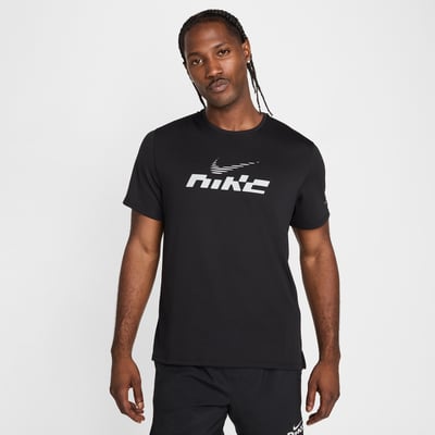 Nike Miler Flash Dri-FIT Skjorte "Black" | Herre | Løping | 01 | SPORTSHOWROOM