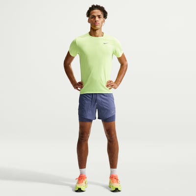 Nike Stride Dri-FIT 5" 2-in-1 Shorts "Diffused Blue" | Herren | Laufen | 01 | SPORTSHOWROOM