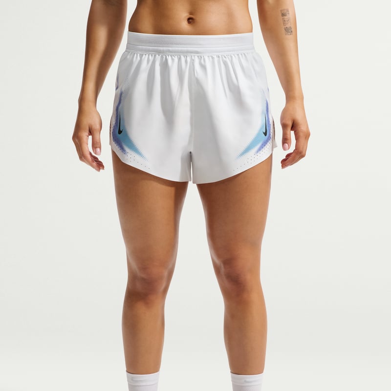 Kratke hlace Nike AeroSwift Dri-FIT ADV Brief-Lined 3" "White" | Ženske | Tek | 02 | SPORTSHOWROOM