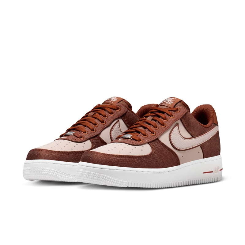 Zapatillas Nike Air Force 1 '07 SE "Cinnamon & Silt Red" | Mujer | Estilo deportivo | 04 | SPORTSHOWROOM