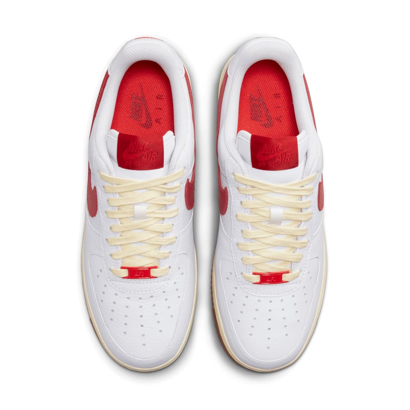 Air force 1 low best sale top red