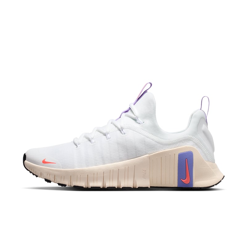 Nike Free Metcon 6 gym runners "White & Violet Mist" | Women | Training | 01 | SPORTSHOWROOM