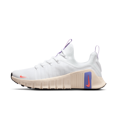 Nike Free Metcon 6 gym runners "White & Violet Mist" | Women | Training | 01 | SPORTSHOWROOM
