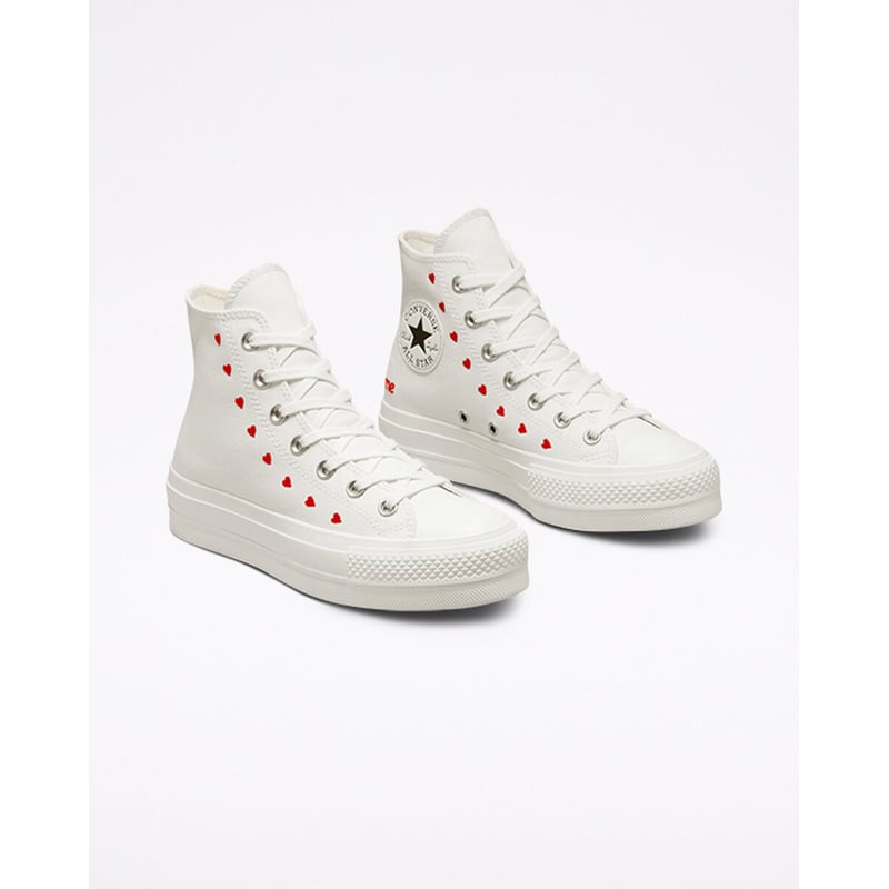 Converse Chuck Taylor All Star Lift Platform High ‘Embroidered Hearts’ A01599C 04