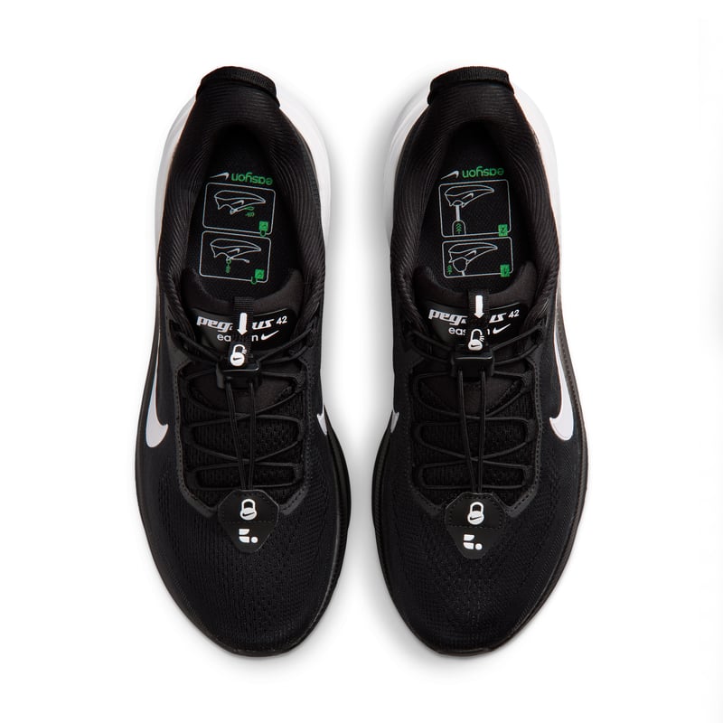 Nike Pegasus 42 EasyOn runners "Black & Dark Smoke Grey" | Men | Running | 04 | SPORTSHOWROOM