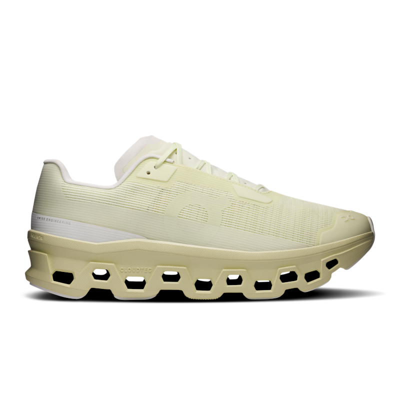 Scarpe da running On Cloudmonster Void "Seedling & Linen" | Uomo | Corsa | 01 | SPORTSHOWROOM