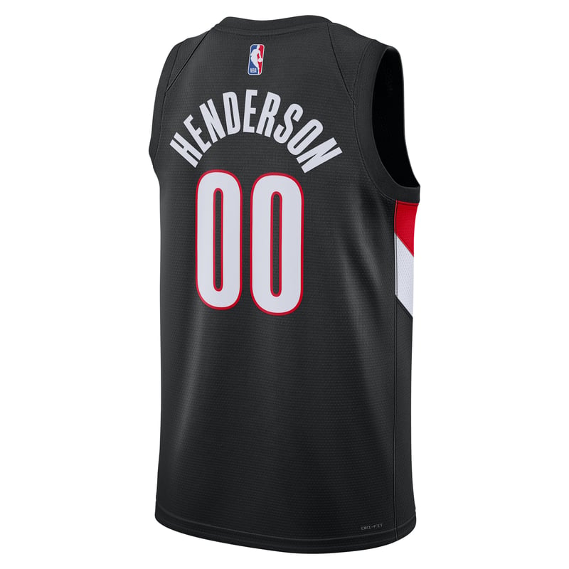 Nike Scoot Henderson Portland Trail Blazers Icon Edition Dri-FIT NBA Swingman Shirt "Black" | Men | SportStyle | 02 | SPORTSHOWROOM
