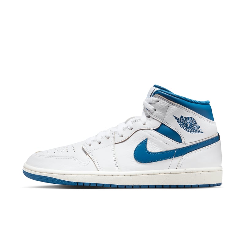 New blue and white jordans online