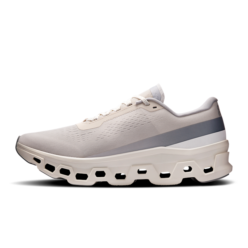 Buty do biegania On Cloudmonster 1 "Pearl & Ivory" | Mezczyzni | Bieganie | 04 | SPORTSHOWROOM