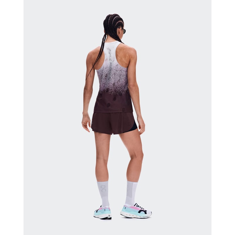 On Zero Breathe Tank Top "Foxglove & White" | | | 03 | SPORTSHOWROOM
