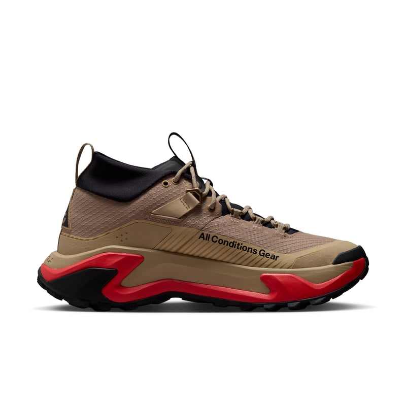 Obuća za planinarenje Nike ACG Zegama Hike "British Khaki & Light Crimson" | Muškarci | Planinarenje | 02 | SPORTSHOWROOM