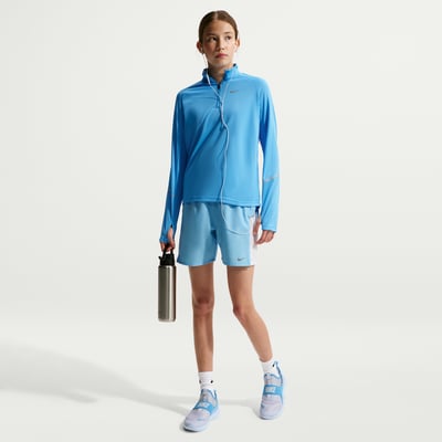 Pantalones cortos Nike Miler Dri-FIT "Football Blue" | Niños | Correr | 01 | SPORTSHOWROOM