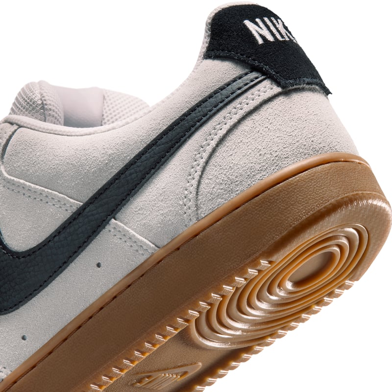 Nike Court Vision Low FL sneakers "Vast Grey & Black" | Heren | Sportstyle | 08 | SPORTSHOWROOM