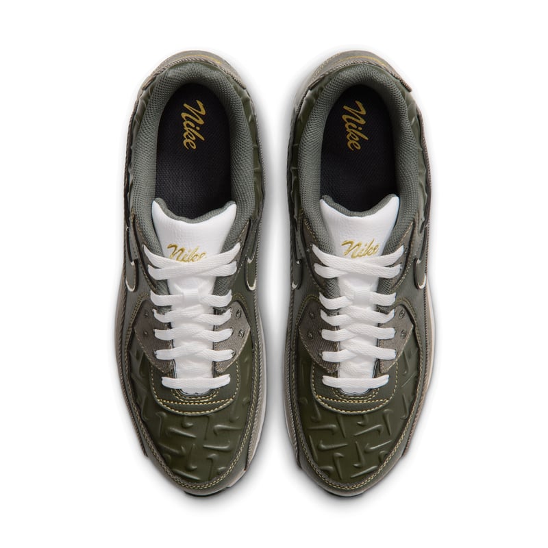 Nike Air Max 90 sneakers "Cargo Khaki & Yellow Ochre" | Heren | Sportstyle | 04 | SPORTSHOWROOM