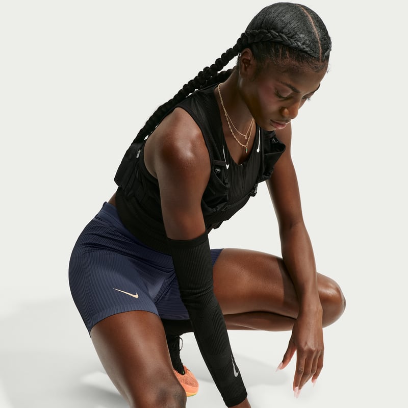 Nike AeroSwift Dri-FIT ADV Tights "Thunder Blue & Linen" | Damen | Laufen | 04 | SPORTSHOWROOM