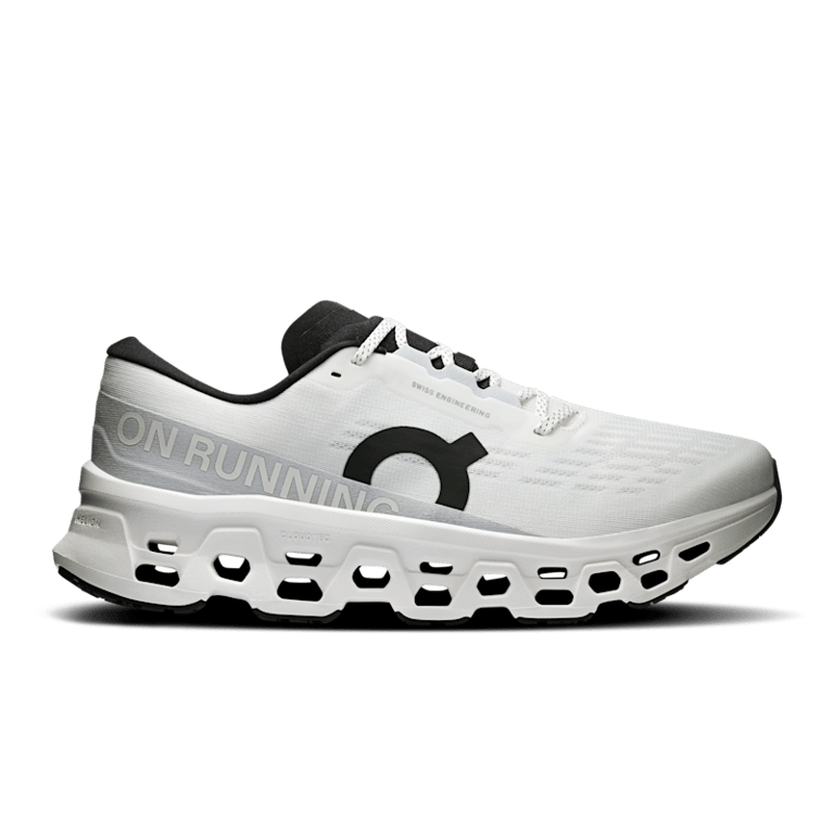 On Cloudmonster 3 running shoes "White & Black" | Men | Running | 01 | SPORTSHOWROOM