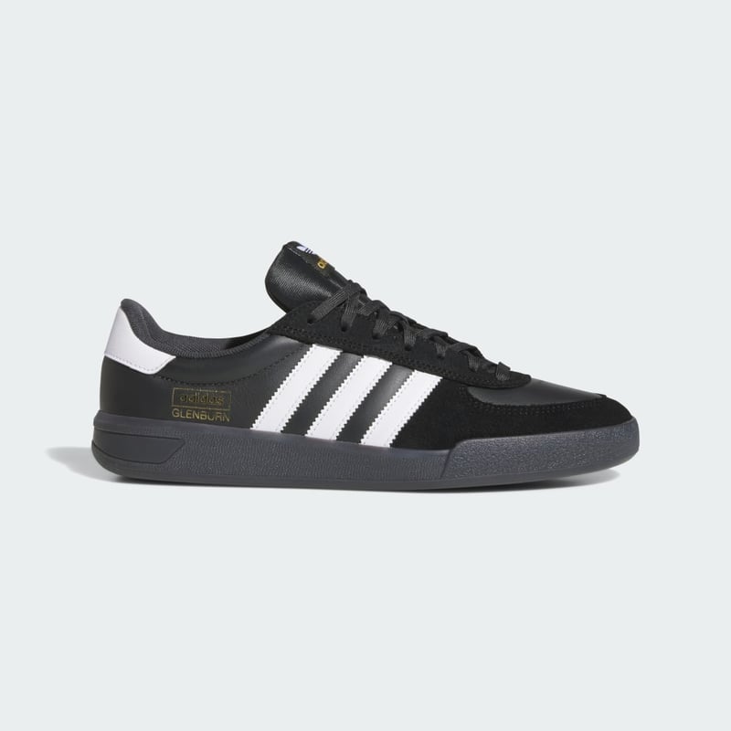 adidas Glenburn skate shoes "Core Black & Cloud White" | Men & Women | Skateboarding | 01 | SPORTSHOWROOM