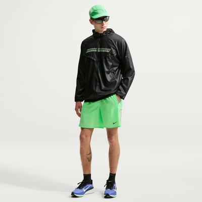 Pantalones cortos Nike Miler Dri-FIT 2-in-1 7" "Illusion Green & Cucumber Calm" | Hombre | Correr | 01 | SPORTSHOWROOM