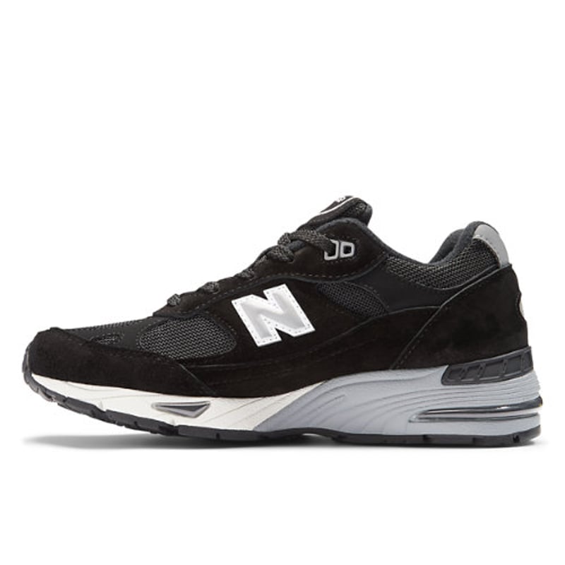 スニーカー New Balance 991 Made in UK Black Silver (W) New Balance 991 Made in UK 