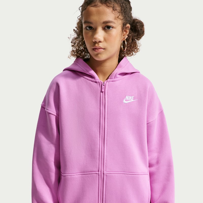 Nike Club Fleece Oversized Full-Zip FD2931-503 01