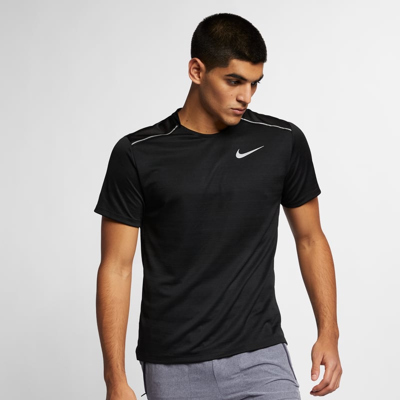 Nike Miler Dri-FIT Shirt "Black" | Men | Running | 01 | SPORTSHOWROOM