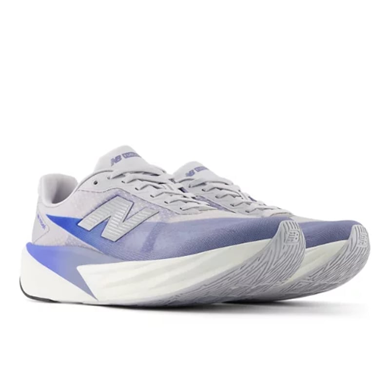 Tekaški copati New Balance FuelCell Rebel v5 "Pearl Grey & Dusk Shower" | Moški | Tek | 02 | SPORTSHOWROOM