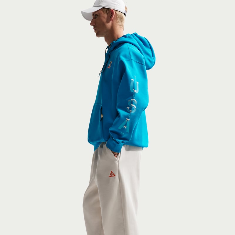 Nike ACG USA Hettegenser "Blue Lagoon & Chlorine Blue" | Herre | | 03 | SPORTSHOWROOM