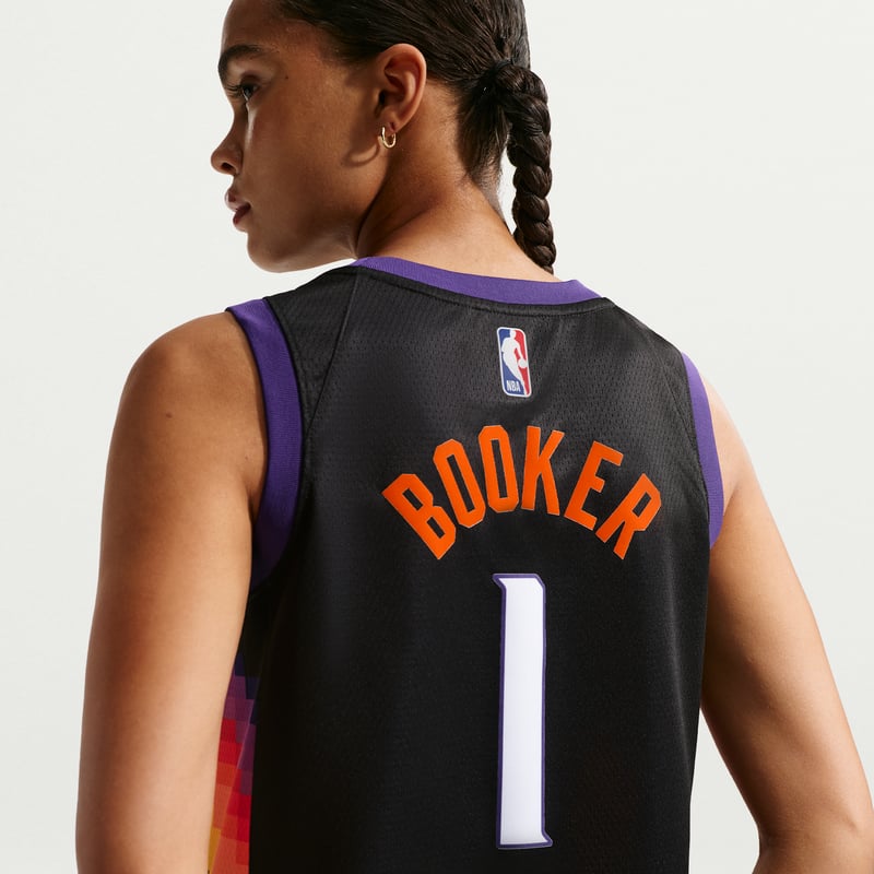 Nike Devin Booker Phoenix Suns City Edition NBA Swingman Shirt "Black" | Men | Basketball | 04 | SPORTSHOWROOM