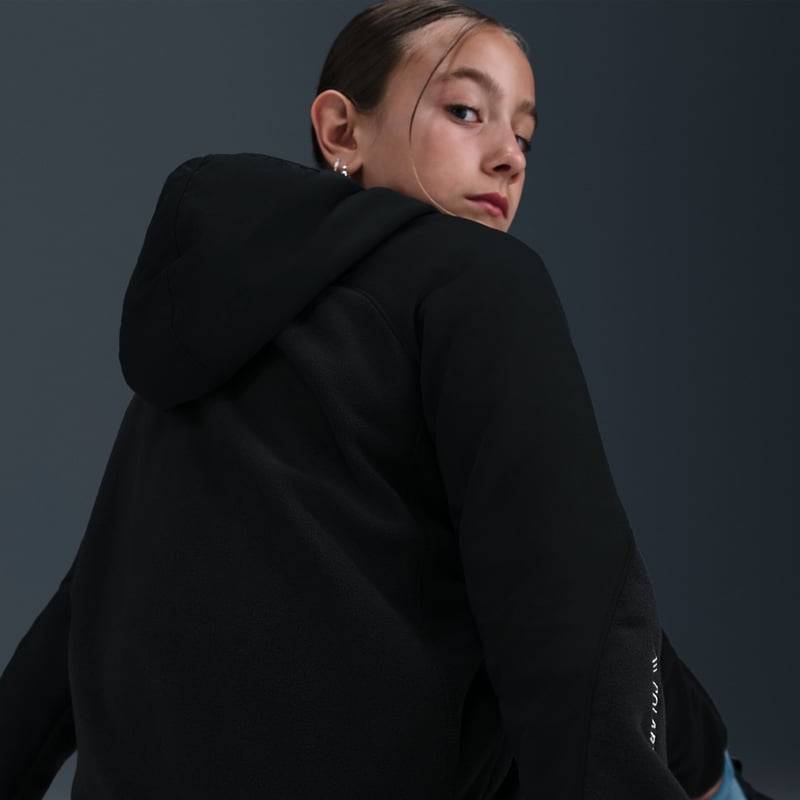Nike ACG "Wolf Tree"Polartec Full-Zip Hettegenser "Black" | Barn | | 04 | SPORTSHOWROOM