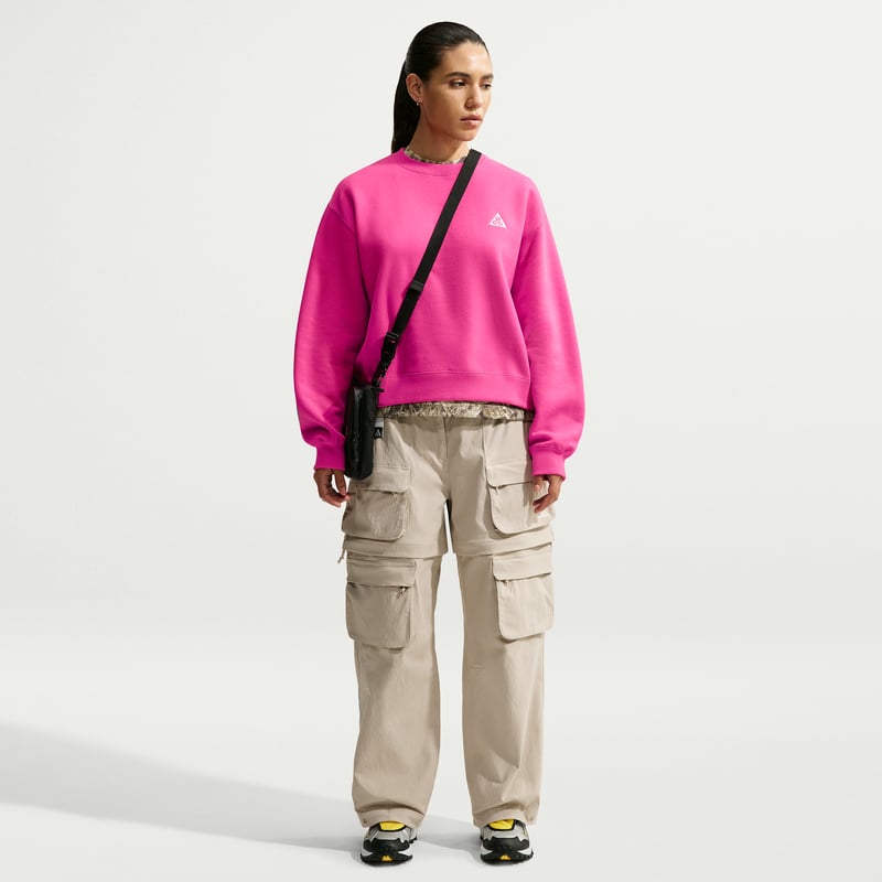 Moletom Nike ACG "Tuff Fleece" Therma-FIT Crew-Neck "Desert Pink" | Mulher | | 04 | SPORTSHOWROOM