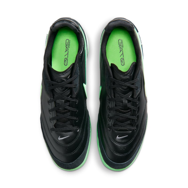 Buty piłkarskie Nike Tiempo Streetgato "Black & Illusion Green" | Mezczyzni | Piłka nożna | 04 | SPORTSHOWROOM