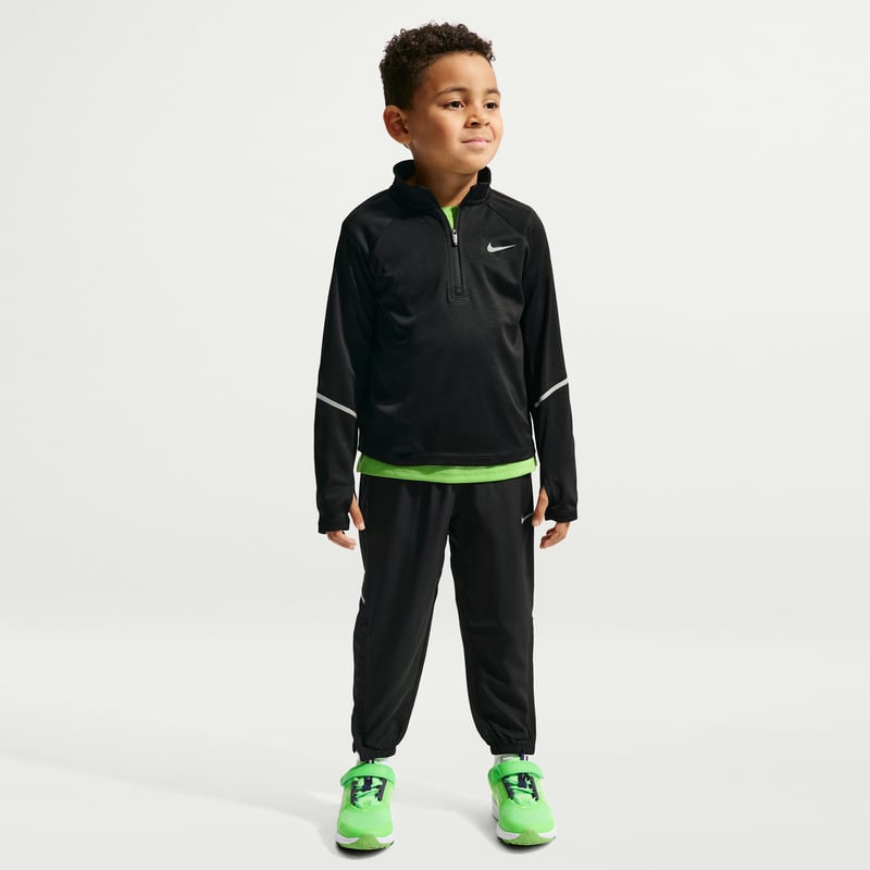 Survetement Nike Dri-FIT Miler Quarter-Zip "Black" | Enfant | Course à pied | 01 | SPORTSHOWROOM