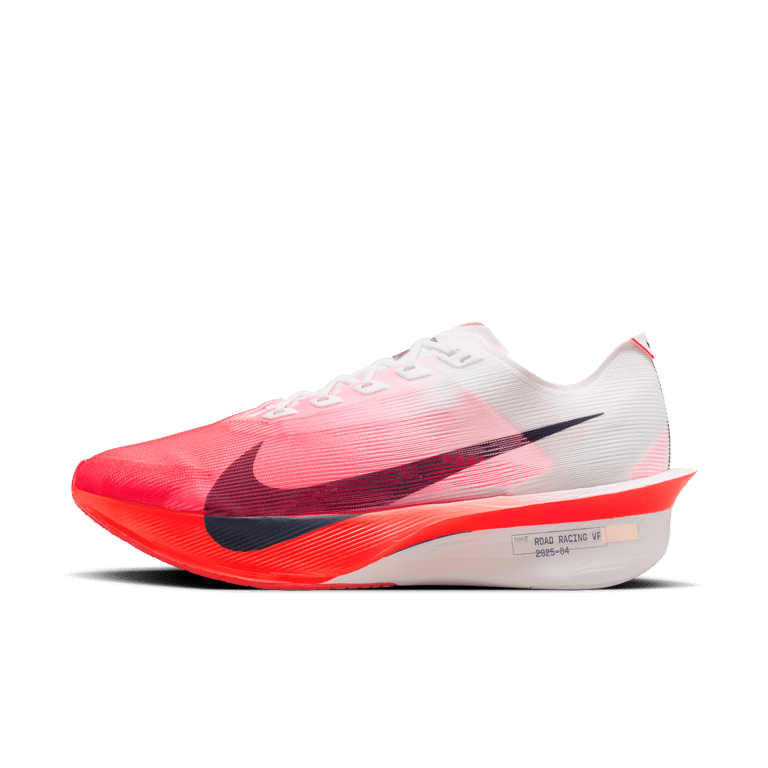 Nike Vaporfly 4 hardloopschoenen "White & Bright Crimson" | Heren | Hardlopen | 01 | SPORTSHOWROOM