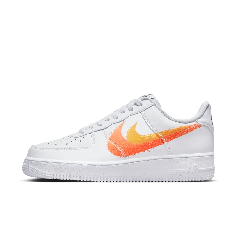 Nike Air Force 1 '07 "Spray Paint Swoosh" | FJ4228-100 | SPORTSHOWROOM