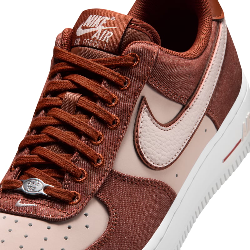 Zapatillas Nike Air Force 1 '07 SE "Cinnamon & Silt Red" | Mujer | Estilo deportivo | 06 | SPORTSHOWROOM