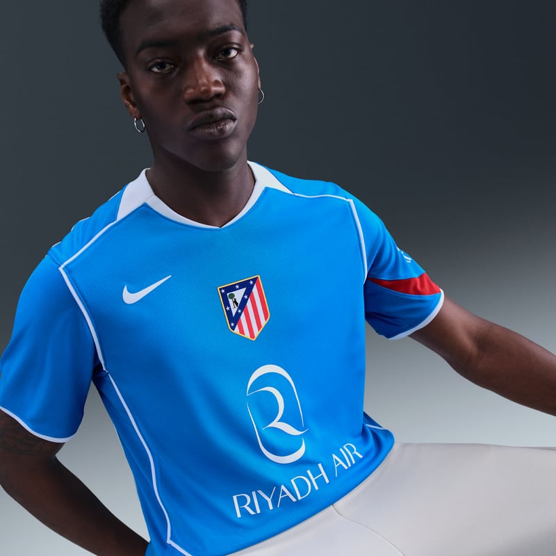Nike Atlético Madrid 2025/26 Stadium Third Dri-FIT Total 90 Replica Shirt "Photo Blue & Sport Red" | Men | Football | 03 | SPORTSHOWROOM