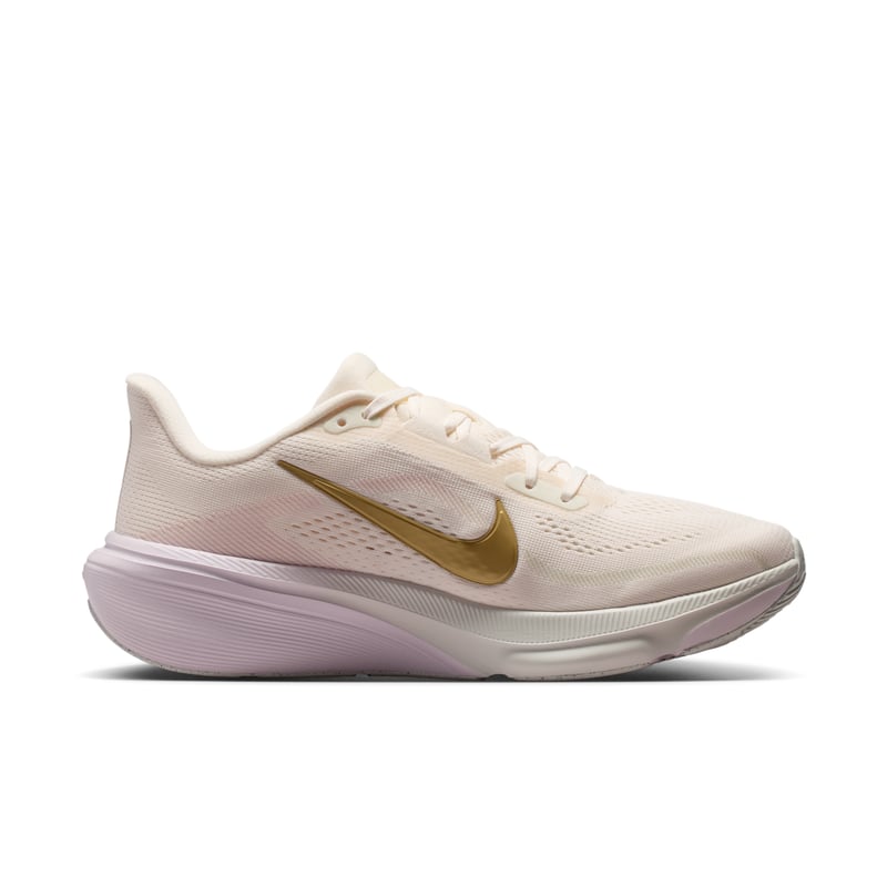 Nike Pegasus 42 runners "Chalk & Metallic Gold" | Women | Running | 03 | SPORTSHOWROOM