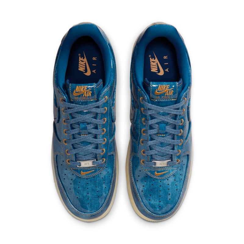 Nike Air Force 1 Retro sneakers "Patent Denim" | Heren | Sportstyle | 03 | SPORTSHOWROOM