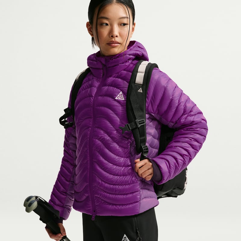 Nike ACG Lava Flow Therma-FIT ADV Ultralight Down Jacket "Bold Berry & Monarch Purple" | Women | | 01 | SPORTSHOWROOM