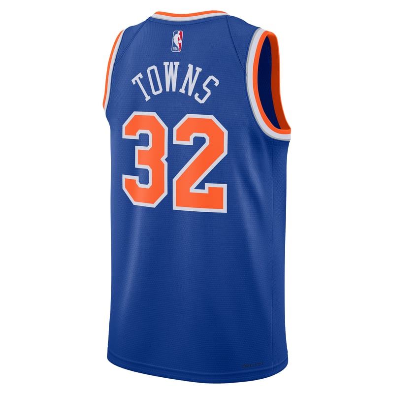 Nike New York Knicks Icon Edition Dri-FIT NBA Swingman Karl-Anthony Towns DN2015-410 02