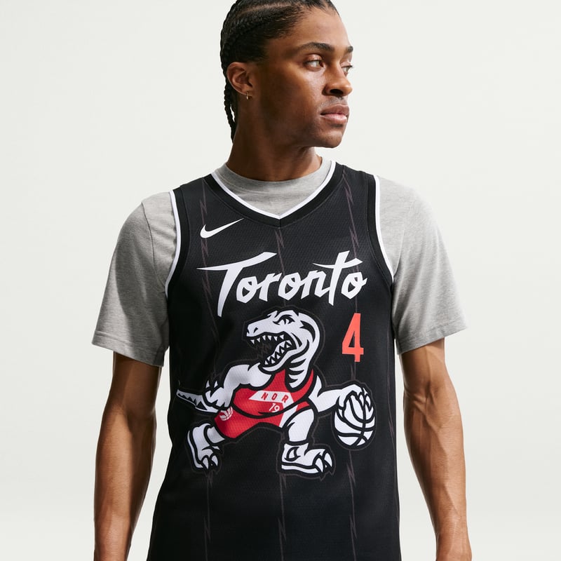 Nike Toronto Raptors City Edition NBA Swingman Scottie Barnes HM5997-011 03