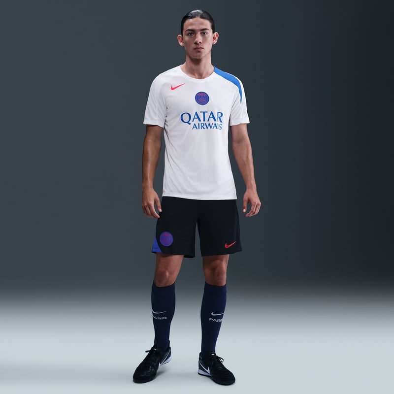 Nike PSG Strike Third Dri-FIT Total 90 Knit Top "White & Hyper Royal" | Men | Football | 04 | SPORTSHOWROOM