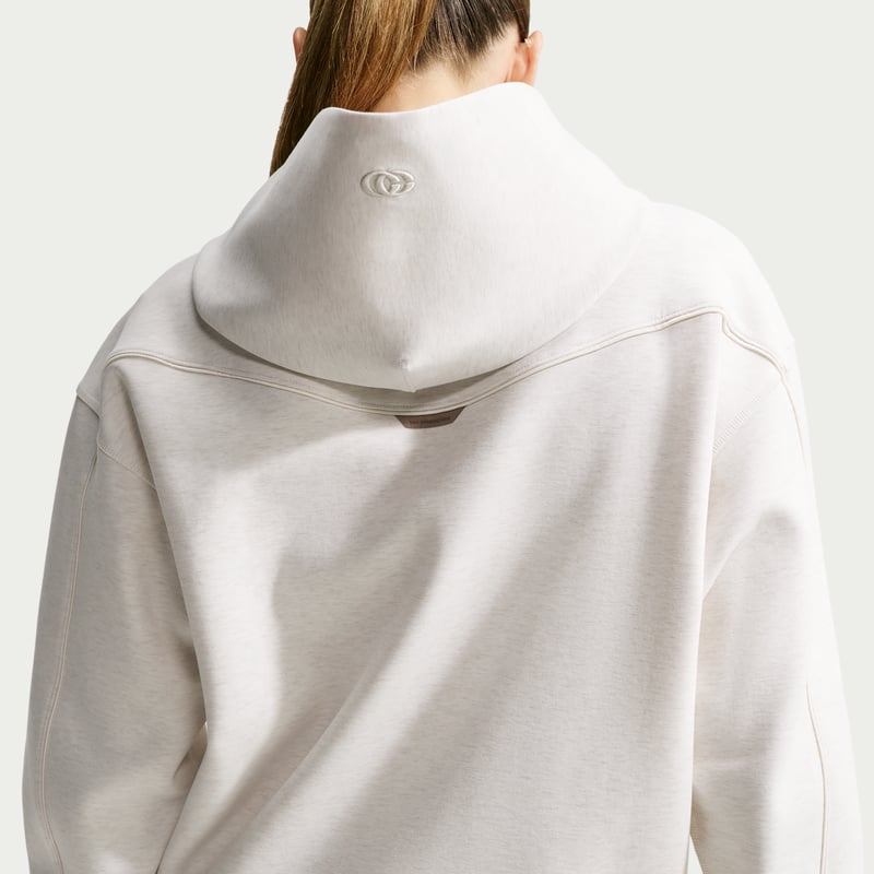 Hoodie Nike Caitlin Standard Issue Dri-FIT Pullover "Pale Ivory & Heather" | Femme | Basketball | 02 | SPORTSHOWROOM