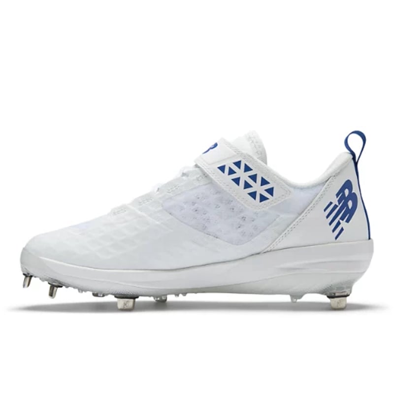 Baseballové kopačky New Balance FuelCell 4040v8 "White & Team Royal" | Muži | Baseball | 01 | SPORTSHOWROOM