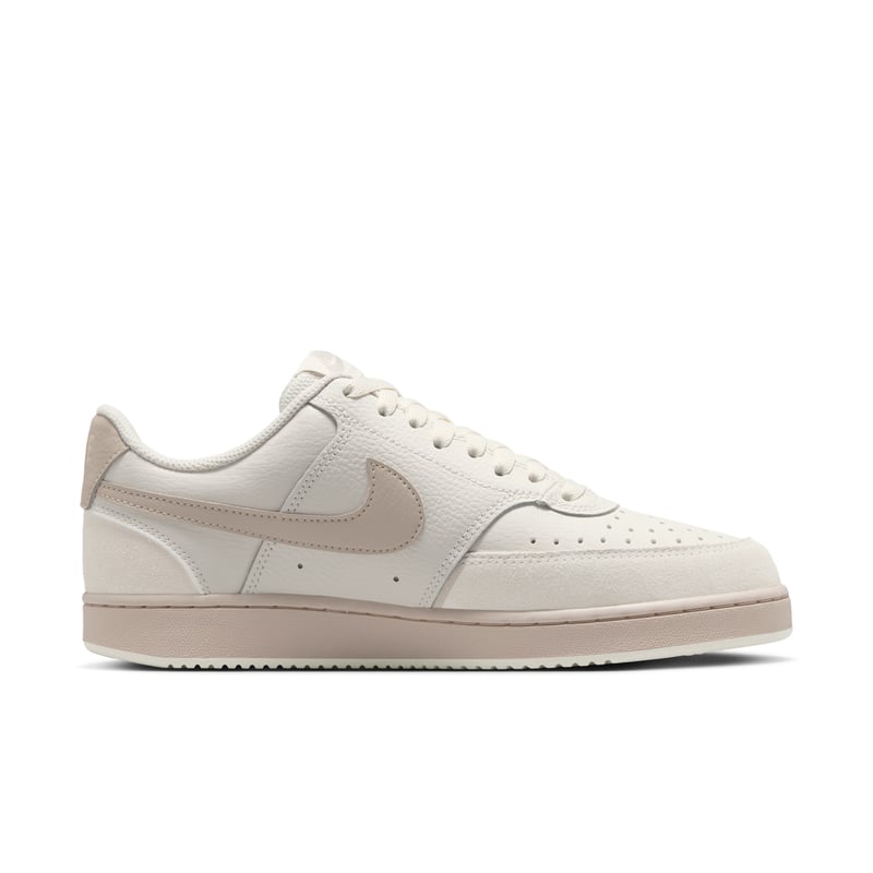 Baskets Nike Court Vision Low Suede "Phantom & Cream II" | Femme | Sportstyle | 03 | SPORTSHOWROOM